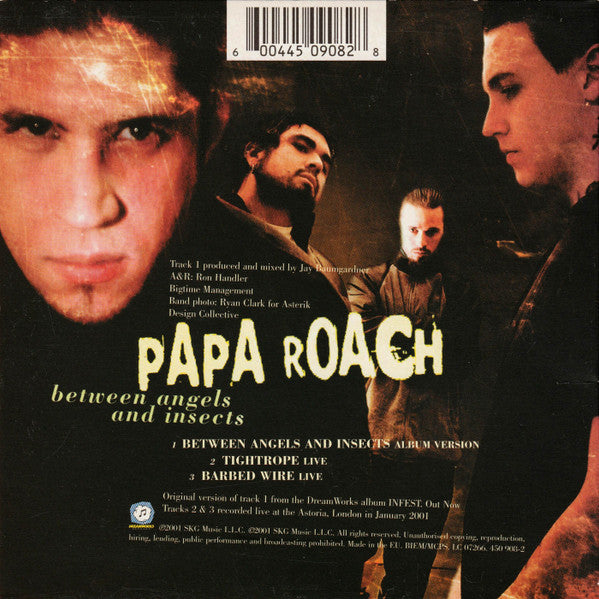 Papa Roach : Between Angels And Insects (CD, Single, Ltd, Num)