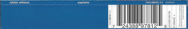 Robbie Williams : Supreme (CD, Single)