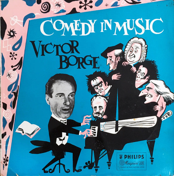 Victor Borge (2) : Comedy In Music (10", Mono, RP)