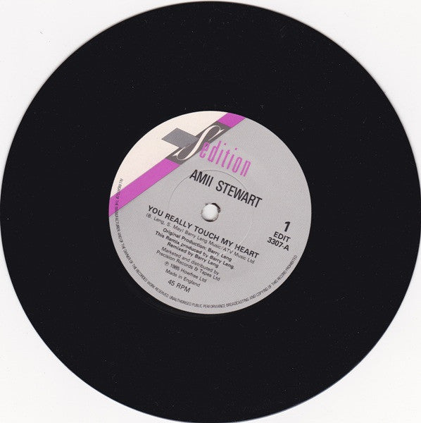 Amii Stewart : You Really Touch My Heart (7", Single)