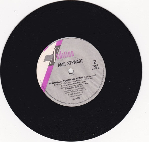 Amii Stewart : You Really Touch My Heart (7", Single)