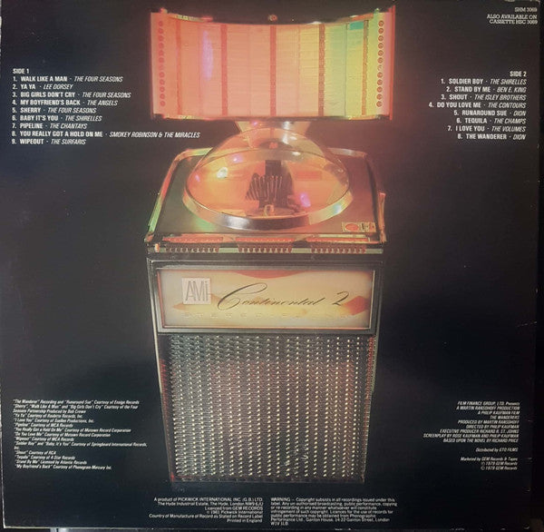Various : Juke Box Classics - The Wanderers (Original Soundtrack) (LP, Comp, RE)