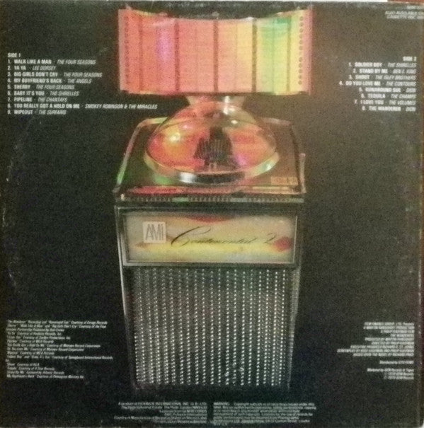 Various : Juke Box Classics - The Wanderers (Original Soundtrack) (LP, Comp, RE)