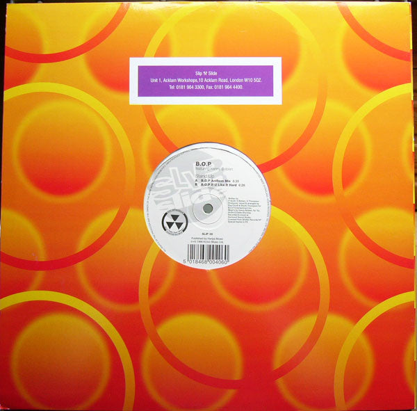 B.O.P. Featuring Kenny Bobien : Stand Up (12")