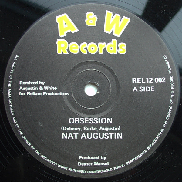 Nat Augustin : Obsession (12")