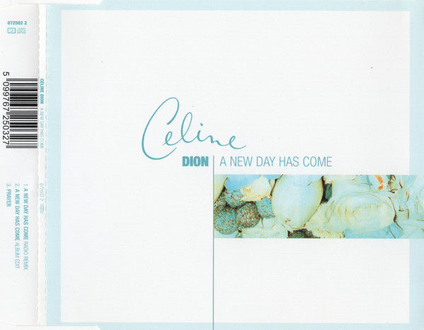 Céline Dion : A New Day Has Come (CD, Single, CD1)