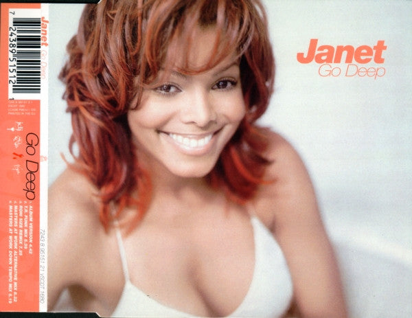 Janet Jackson : Go Deep (CD, Maxi, Ude)