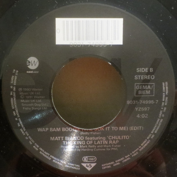 Matt Bianco Feat. Chulito : Macumba (7", Lar)
