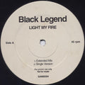 Black Legend : Light My Fire (12", Promo)