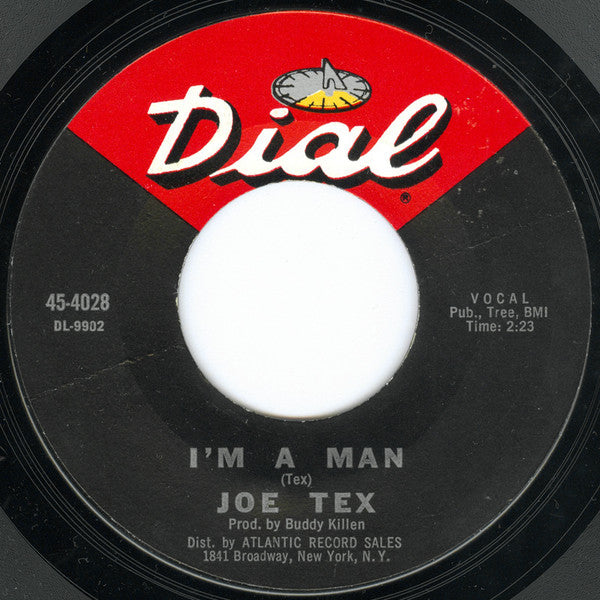 Joe Tex : S.Y.S.L.J.F.M. (The Letter Song) / I'm A Man (7", Single, Styrene, Mon)