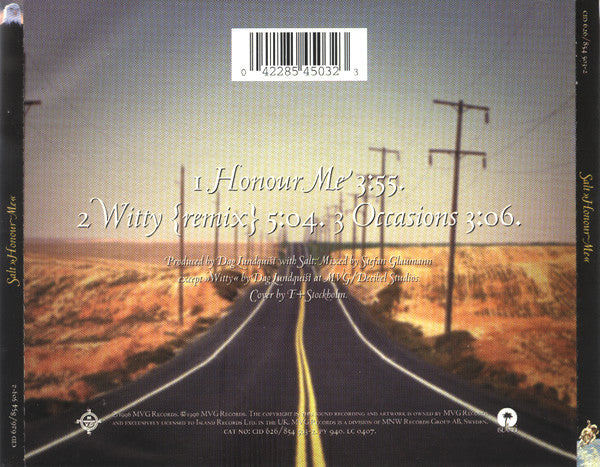 Salt (4) : Honour Me (CD, Single)