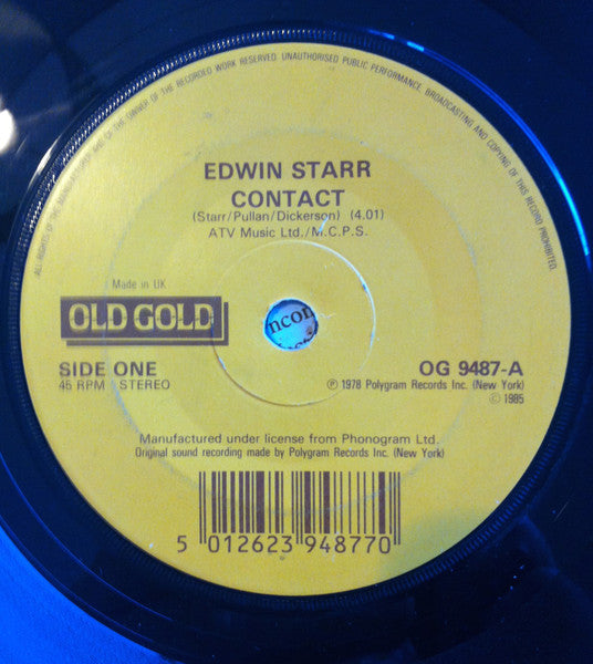 Edwin Starr / Gene Chandler : Contact / Get Down (7", Single)