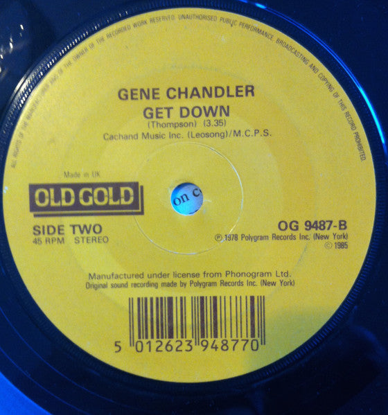 Edwin Starr / Gene Chandler : Contact / Get Down (7", Single)