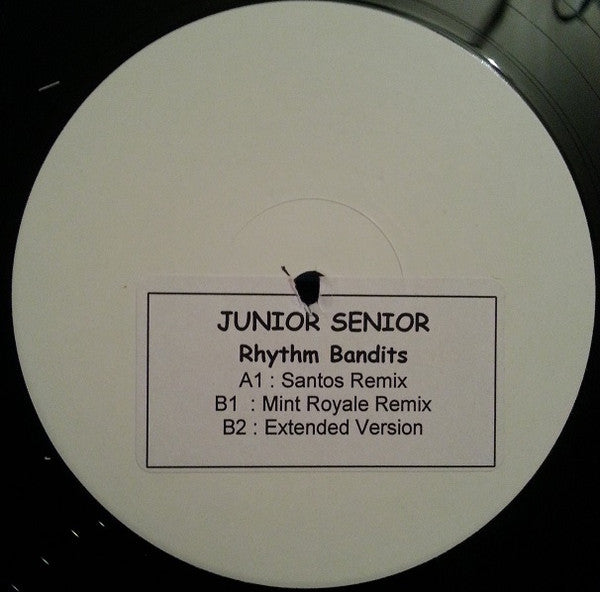 Junior Senior : Rhythm Bandits (12", Promo, W/Lbl, Sti)