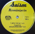 Saison Featuring Ce Ce Peniston : Reminiscin (12")