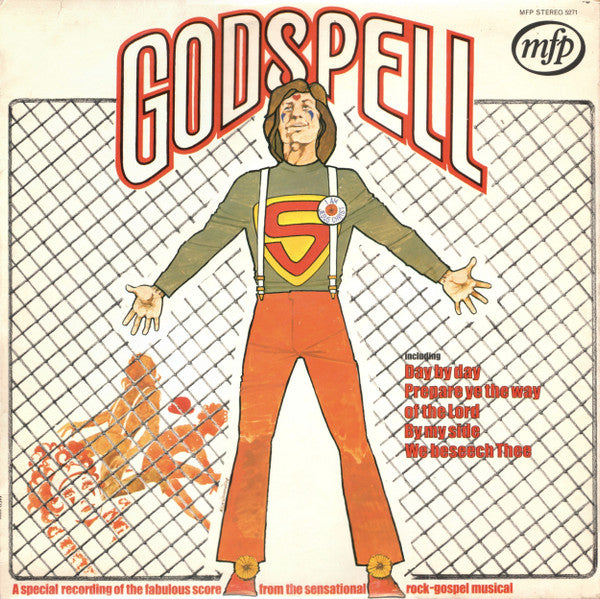 "Godspell" Cast, Chorus And Accompaniment : Godspell (LP, Album)