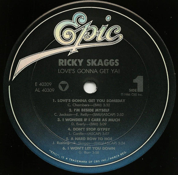 Ricky Skaggs : Love's Gonna Get Ya! (LP, Album)