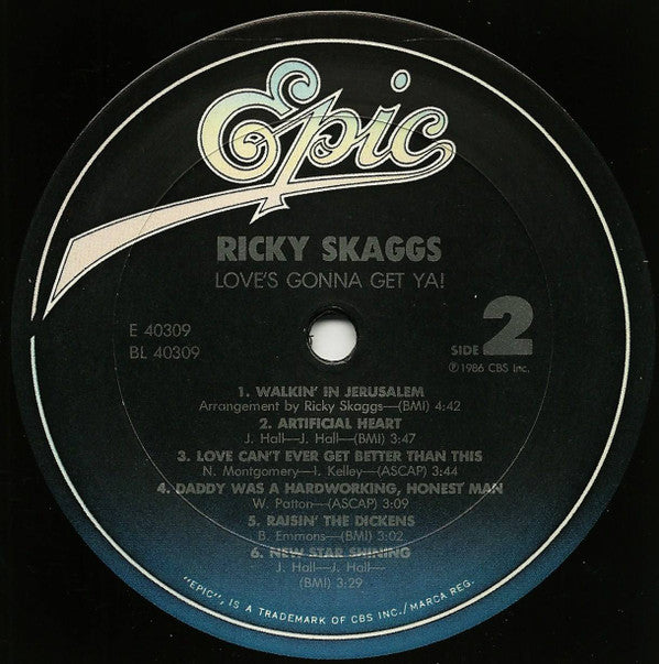 Ricky Skaggs : Love's Gonna Get Ya! (LP, Album)