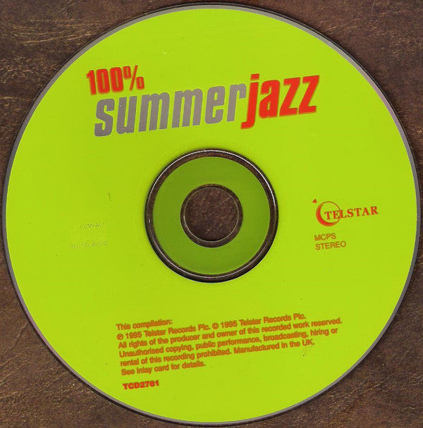 Various : 100% Summer Jazz (CD, Comp)