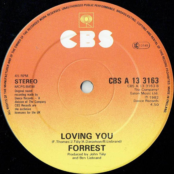 Forrest : Rock The Boat (12", Single)