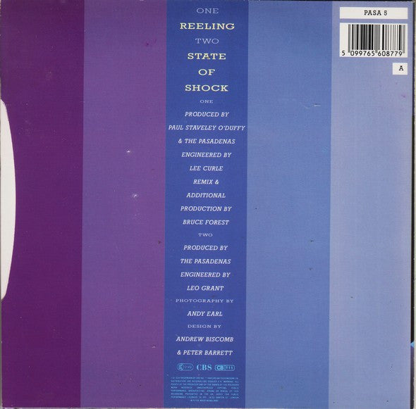 The Pasadenas : Reeling (7", Single)