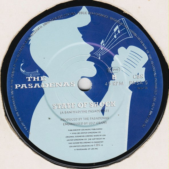The Pasadenas : Reeling (7", Single)