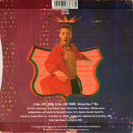 Redhead Kingpin And The FBI : Love Thang (7", Single)