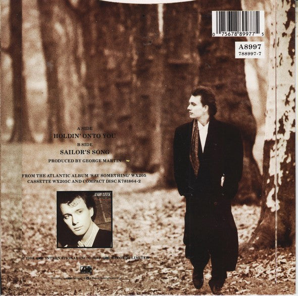 Andy Leek : Holdin' Onto You (7", Single)