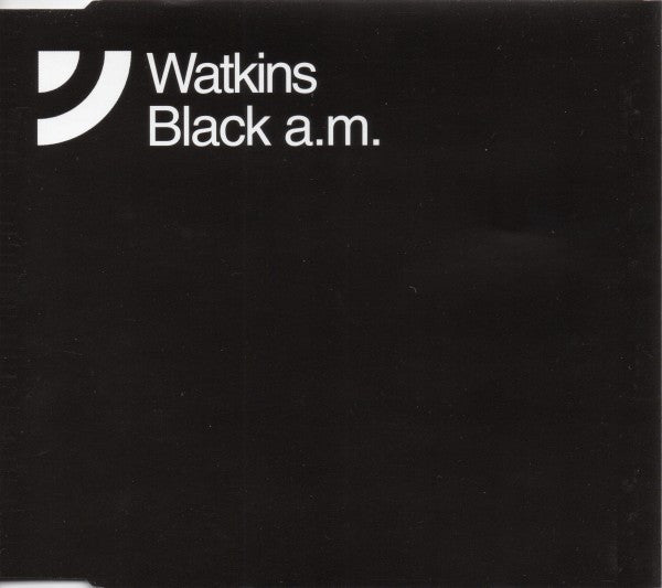 Watkins : Black A.M. (CD, Single, Promo)
