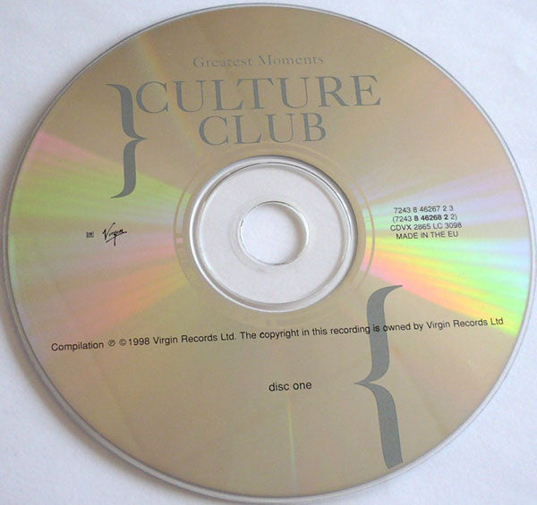Culture Club : Greatest Moments (CD, Comp)