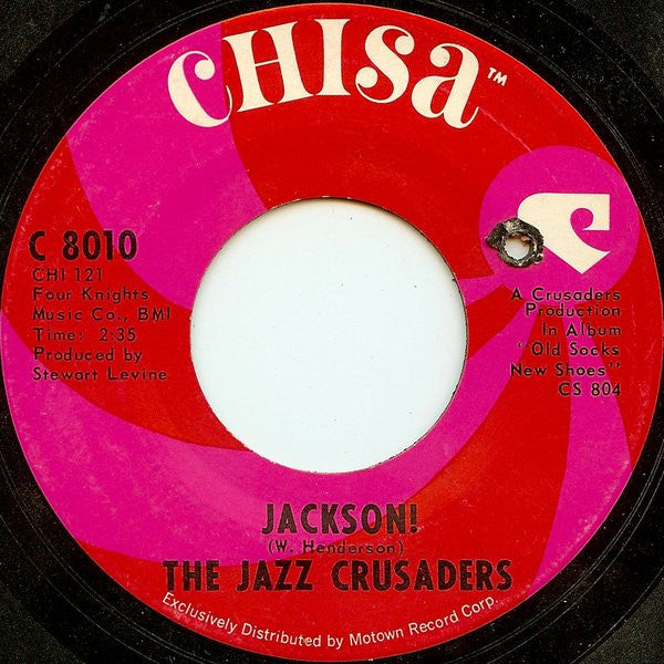The Jazz Crusaders* : Way Back Home / Jackson! (7", Single, Ame)