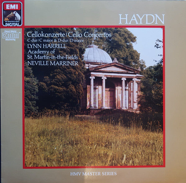 Joseph Haydn – Lynn Harrell, The Academy Of St. Martin-in-the-Fields, Sir Neville Marriner : Cello Concertos No. 1 In C, No. 2 In D (LP, Album)