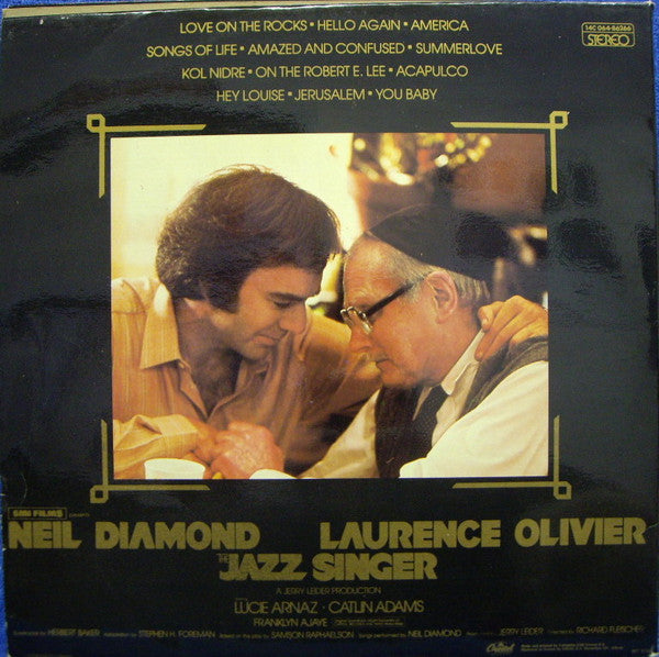 Neil Diamond : The Jazz Singer (Original Songs From The Motion Picture) (LP, Album)