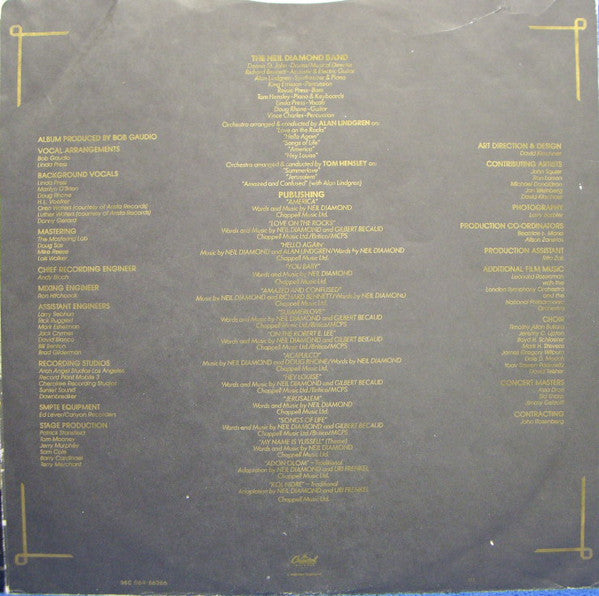 Neil Diamond : The Jazz Singer (Original Songs From The Motion Picture) (LP, Album)