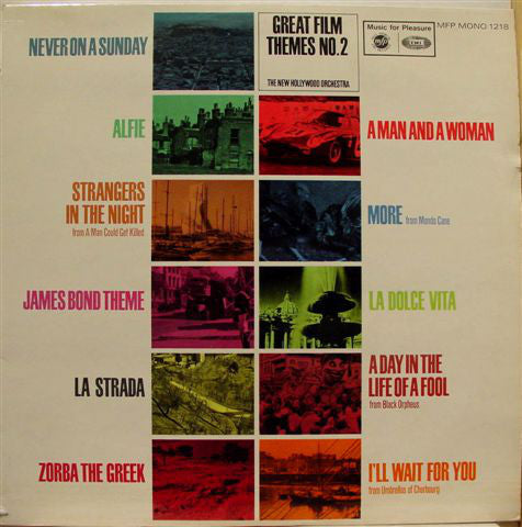 New Hollywood Orchestra : Great Film Themes No. 2 (LP)