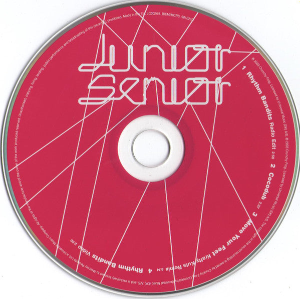 Junior Senior : Rhythm Bandits (CD, Single, Enh)