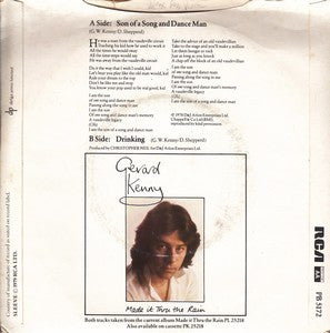 Gerard Kenny : Son Of A Song And Dance Man (7", Single, Red)