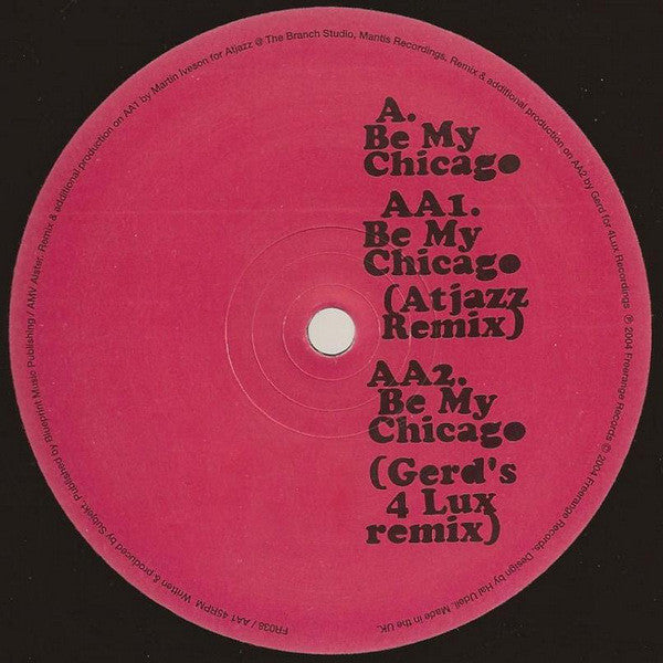 Subjekt : Be My Chicago (12")