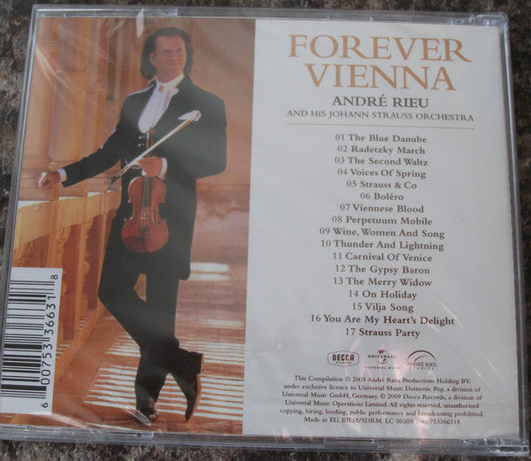 André Rieu And The Johann Strauss Orchestra* : Forever Vienna (CD, Comp)