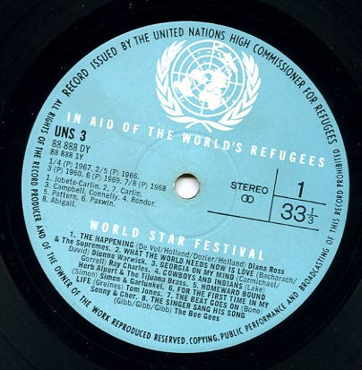 Various : World Star Festival (LP, Comp)