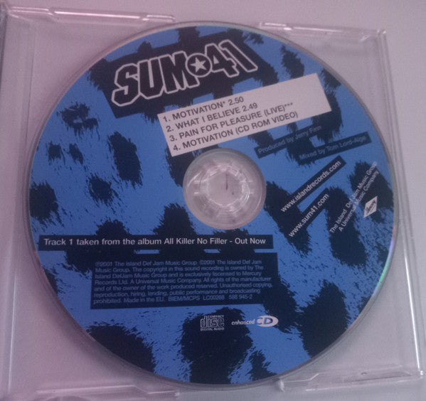 Sum 41 : Motivation (CD, Single, Enh)