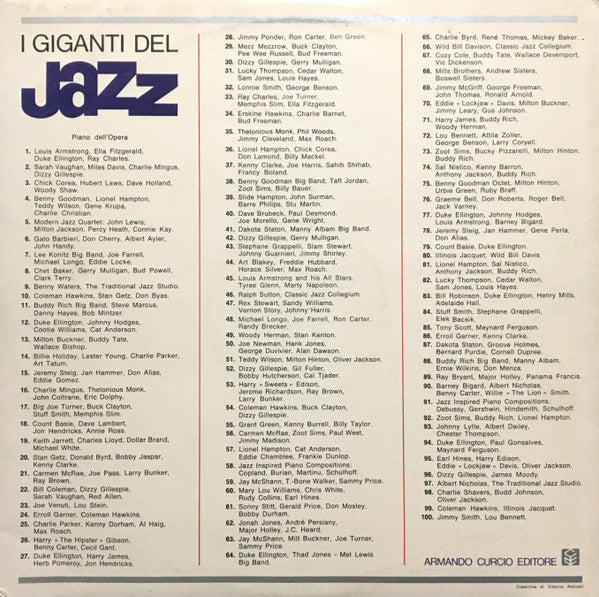 Ella Fitzgerald / Memphis Slim / Big Joe Turner / Ray Charles And His Orchestra : I Giganti Del Jazz Vol. 33 (LP, Comp, Mono)
