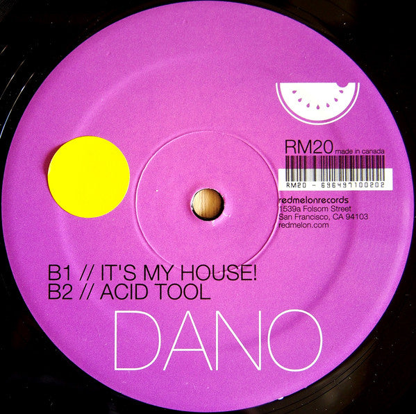 Mindprint vs. Dano : Quickie / It's My House! (12", Single)