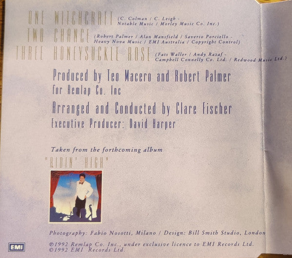 Robert Palmer : Witchcraft (CD, Maxi)