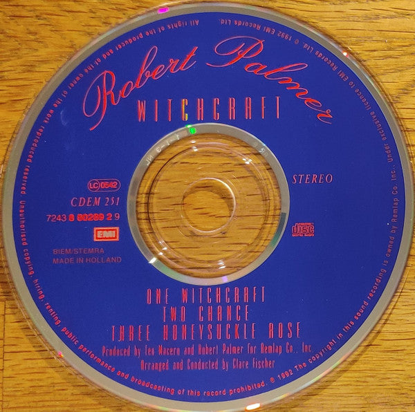 Robert Palmer : Witchcraft (CD, Maxi)