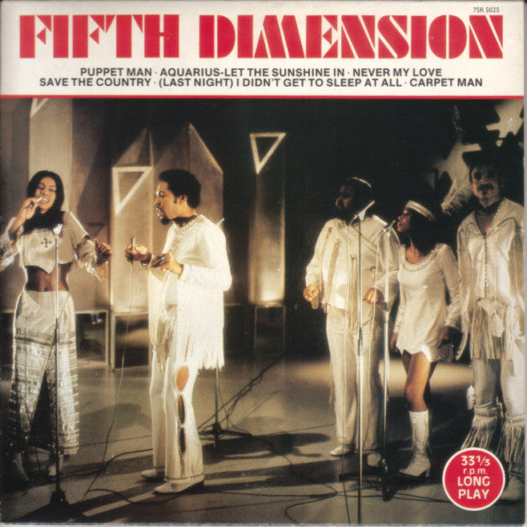 The Fifth Dimension : Fifth Dimension (7", Album, Comp)
