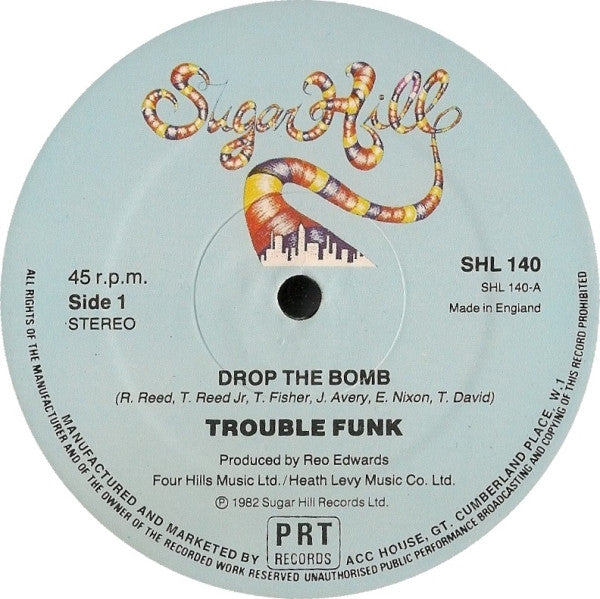 Trouble Funk : Drop The Bomb / Pump Me Up (12")
