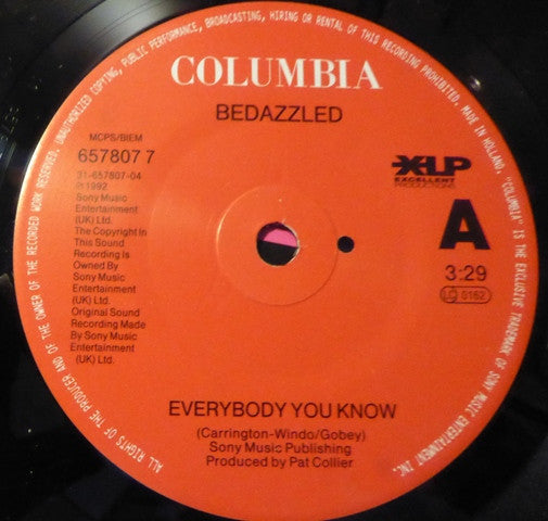 Bedazzled : Everybody You Know (7", Single)