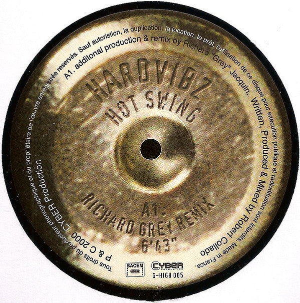 Hardvibz : Hot Swing (12")