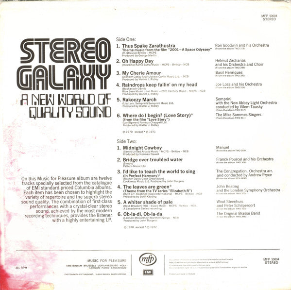 Various : Stereo Galaxy: A New World Of Quality Sound (LP, Smplr)